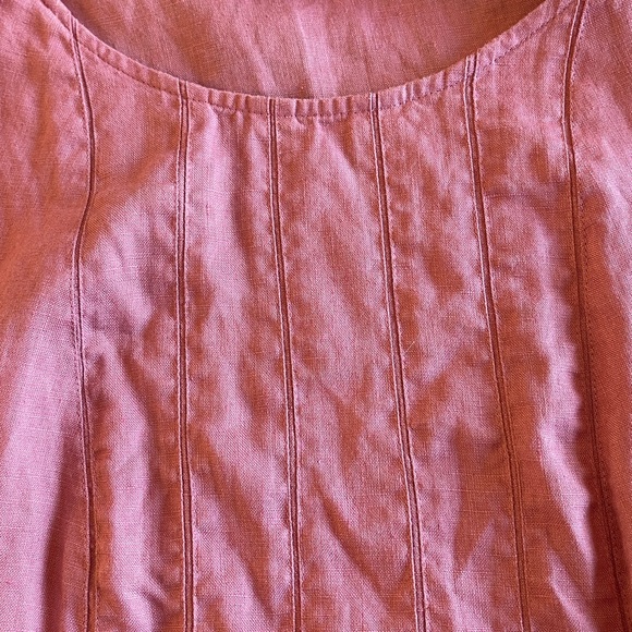 J. Jill Rose Linen Dress - Picture 9 of 10